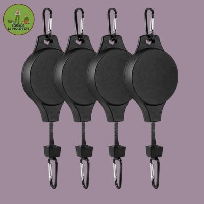 Crochet rétractable | Retractable Hook system™